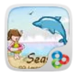 seaside golauncher ex theme android application logo